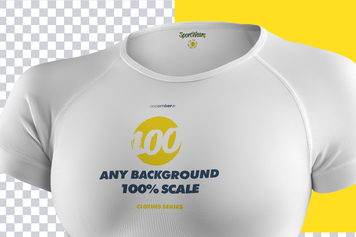 6 Sports Top and Shorts Mockups