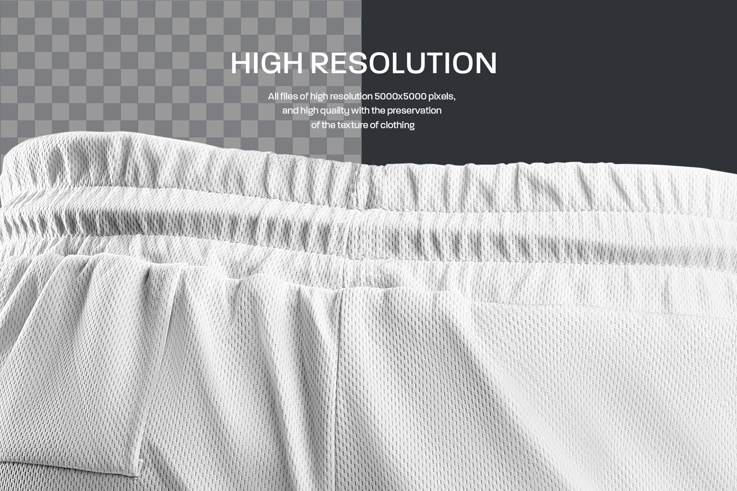 7 Men's 3D Mockups Shorts with Compression Liner