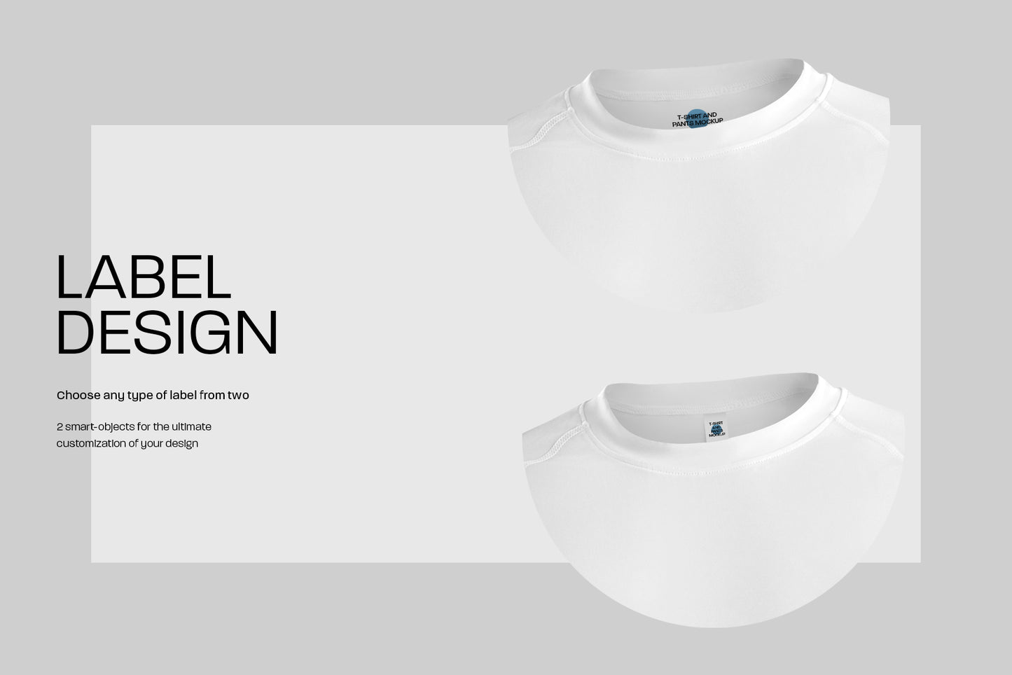 7 Men's Mockups T-Shirt and Underwear Pants