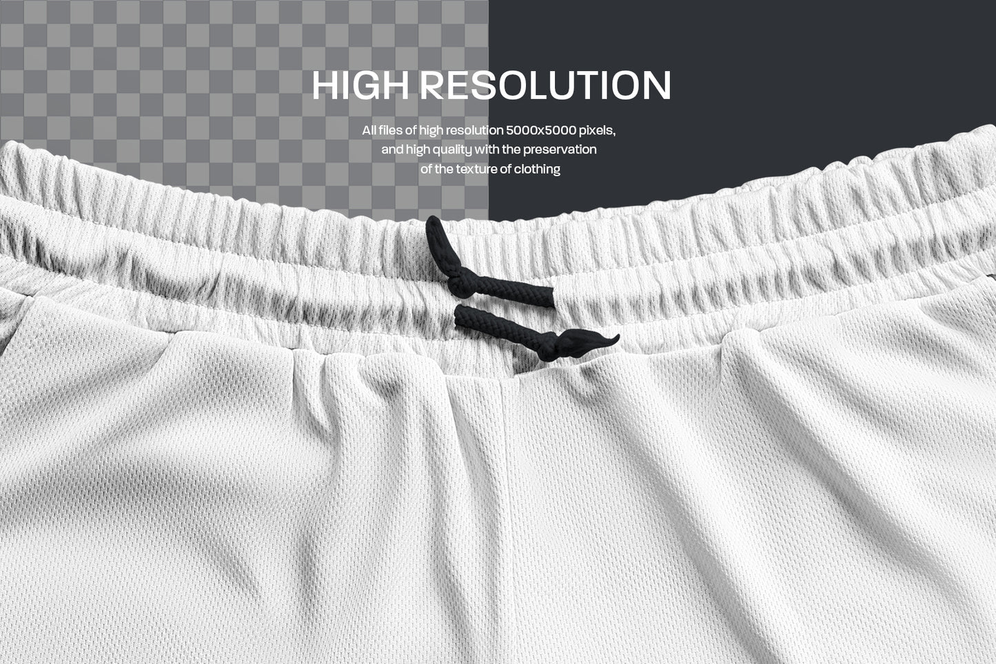 8 Mockups Shorts with Compression Liner