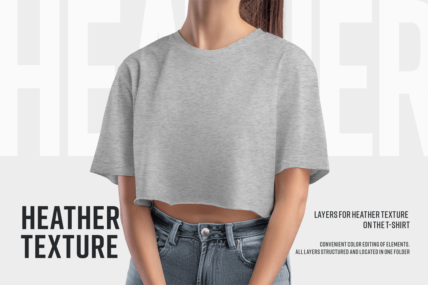 9 Mockups Crop Top Woman T-shirt