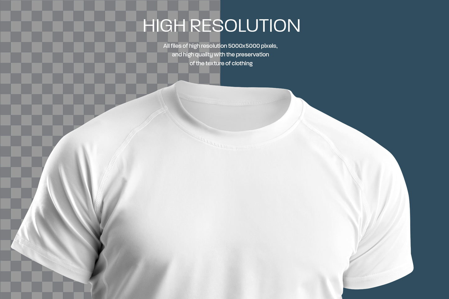 7 Men's Mockups T-Shirt and Underwear Pants