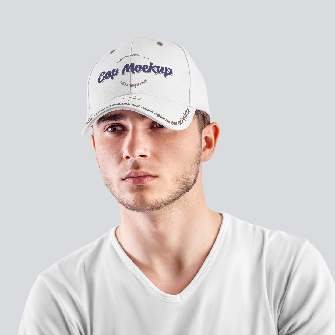 5 Mockups Men's Cap